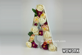 floral-Letter A-12inch